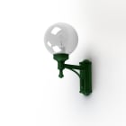 Roger Pradier - Roger Pradier - Applique Moon N°1 fumé Vert Anglais 019