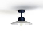 Roger Pradier - Plafonnier Aubanne N°2 clair Bleu acier 065