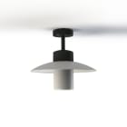 Roger Pradier - Roger Pradier - Plafonnier Aubanne N°2 depoli Gris anthracite 006