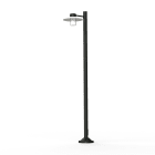 Roger Pradier - Lampadaire Aubanne N°4 clair Gris anthracite 006