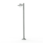 Roger Pradier - Lampadaire Aubanne N°4 clair Gris métal 023