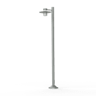 Roger Pradier - Lampadaire Aubanne N°4 depoli Gris métal 023