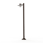 Roger Pradier - Lampadaire Aubanne N°4 depoli Rouille 046