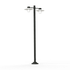 Roger Pradier - Lampadaire Aubanne N°5 clair Gris anthracite 006