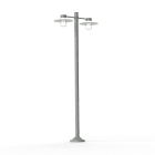 Roger Pradier - Lampadaire Aubanne N°5 clair Gris métal 023