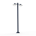 Roger Pradier - Lampadaire Aubanne N°5 clair Bleu acier 065