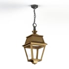 Roger Pradier - Roger Pradier - Suspension Avenue 2 N°1 LED clair Laiton vernis teinté 070