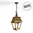Roger Pradier - Suspension Avenue 2 N°1 LED Laiton brut 072 Diffuseur clair