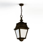 Roger Pradier - Roger Pradier - Suspension Avenue 2 N°1 LED opale Patiné doré 009