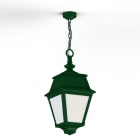 Roger Pradier - Roger Pradier - Suspension Avenue 2 N°1 LED opale Vert sapin 067