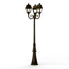 Roger Pradier - Lampadaire Avenue 2 N°11 E27 Patiné doré 009