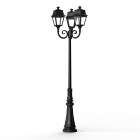 Roger Pradier - Lampadaire Avenue 2 N°11 LED clair Noir foncé 000