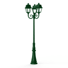 Roger Pradier - Lampadaire Avenue 2 N°11 LED clair Vert sapin 067
