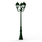 Roger Pradier - Lampadaire Avenue 2 N°11 LED opale Vert Anglais 019