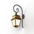 Roger Pradier - Roger Pradier - Applique Avenue 2 N°2 LED opale Laiton vernis teinté 070