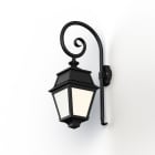 Roger Pradier - Roger Pradier - Applique Avenue 2 N°2 LED opale Noir foncé 000