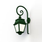 Roger Pradier - Applique Avenue 2 N°2 LED opale Vert Anglais 019