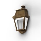 Roger Pradier - Roger Pradier - Applique Avenue 2 N°3 LED Diffuseur clair Patine dorée 009