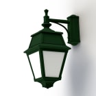 Roger Pradier - Applique Avenue 2 N°4 LED opale Vert Anglais 019