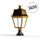 Roger Pradier - Borne Avenue 2 N°5 LED Laiton brut 072 Diffuseur clair