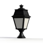 Roger Pradier - Borne Avenue 2 N°5 LED opale Noir foncé 000