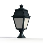 Roger Pradier - Borne Avenue 2 N°5 LED opale Vert de gris 008