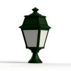 Roger Pradier - Borne Avenue 2 N°5 LED opale Vert Anglais 019
