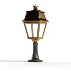 Roger Pradier - Borne Avenue 2 N°6 LED clair Laiton vernis teinté 070