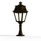 Roger Pradier - Borne Avenue 2 N°6 LED clair Patiné doré 009