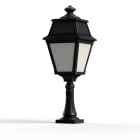 Roger Pradier - Borne Avenue 2 N°6 LED opale Noir foncé 000