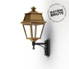 Roger Pradier - Roger Pradier - Applique Avenue 2 N°7 LED Laiton brut 072 Diffuseur clair