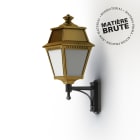 Roger Pradier - Roger Pradier - Applique Avenue 2 N°7 LED Laiton brut 072 Diffuseur opale