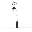 Roger Pradier - Lampadaire Avenue 2 N°8 E27 Noir foncé 000