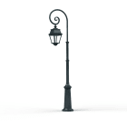 Roger Pradier - Lampadaire Avenue 2 N°8 LED clair Vert de gris 008