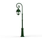 Roger Pradier - Lampadaire Avenue 2 N°8 LED clair Vert Anglais 019
