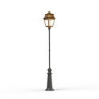 Roger Pradier - Lampadaire Avenue 2 N°9 LED clair Laiton vernis teinté 070
