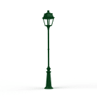 Roger Pradier - Lampadaire Avenue 2 N°9 LED clair Vert sapin 067