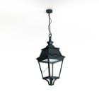 Roger Pradier - Suspension Avenue 3 N°1 LED Warm Patine vert de gris 008 Diffuseur clair