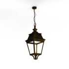 Roger Pradier - Suspension Avenue 3 N°1 LED Warm Patine dorée 009 Diffuseur clair