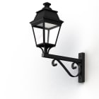 Roger Pradier - Roger Pradier - Applique Avenue 3 N°12 LED Warm Noir 000 Diffuseur clair