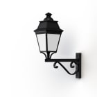 Roger Pradier - Applique Avenue 3 N°12 LED Warm Noir 000 Diffuseur opale