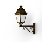 Roger Pradier - Roger Pradier - Applique Avenue 3 N°12 LED Warm Patine dorée 009 Diffuseur opale