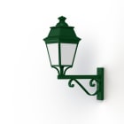 Roger Pradier - Roger Pradier - Applique Avenue 3 N°12 LED Warm Vert 067 Diffuseur opale
