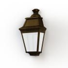 Roger Pradier - Applique Avenue 3 N°2 LED Warm Patine dorée 009 Diffuseur PMMA opale