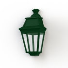 Roger Pradier - Applique Avenue 3 N°2 LED Warm Vert 067 Diffuseur clair