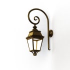 Roger Pradier - Applique Avenue 3 N°3 LED Warm Patine dorée 009 Diffuseur clair