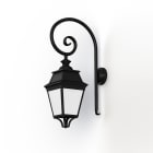 Roger Pradier - Applique Avenue 3 N°3 LED Warm Noir 000 Diffuseur opale