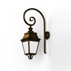 Roger Pradier - Roger Pradier - Applique Avenue 3 N°3 LED Warm Patine dorée 009 Diffuseur opale