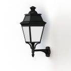 Roger Pradier - Roger Pradier - Applique Avenue 3 N°4 LED Warm Noir 000 Diffuseur opale