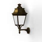 Roger Pradier - Roger Pradier - Applique Avenue 3 N°4 LED Warm Patine dorée 009 Diffuseur opale